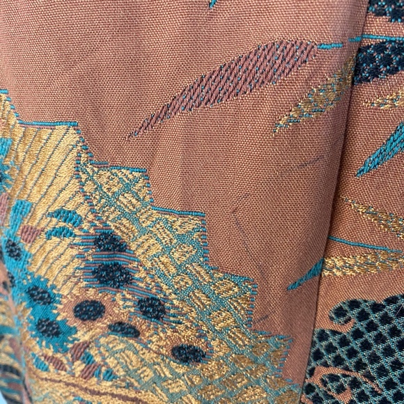 Love Apples by Stephanie Santa Fe Womens Jacket Small Designer Hand Crafted Open - Picture 9 of 13